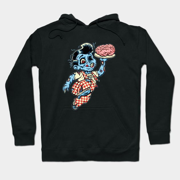 Zombie Boy Hoodie by PhantomGrizzly